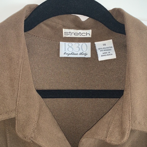 1830 Women’s Suede Shirt - Picture 3 of 3